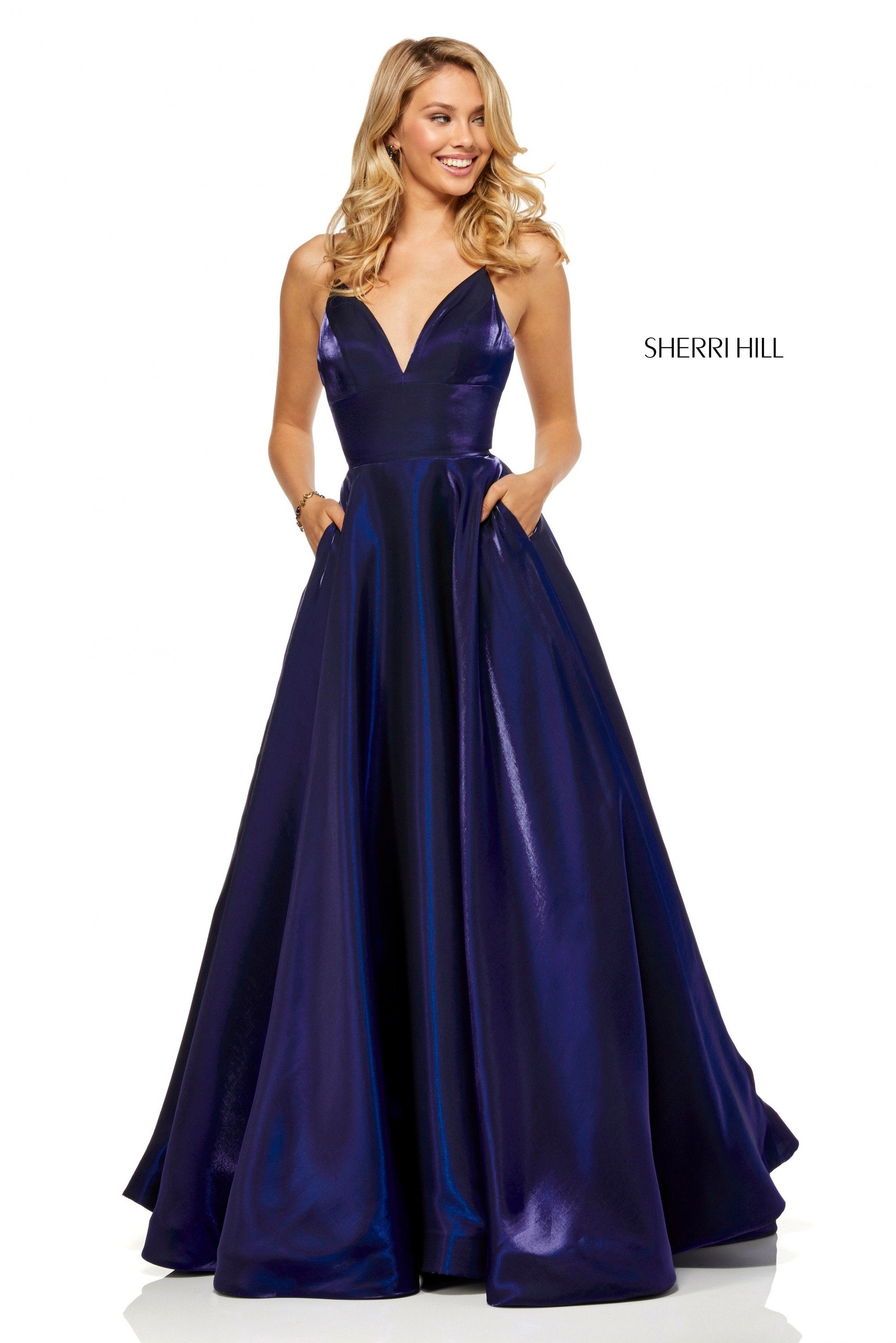 Sherri Hill - 52404 Scoop Beaded Dress main image 1