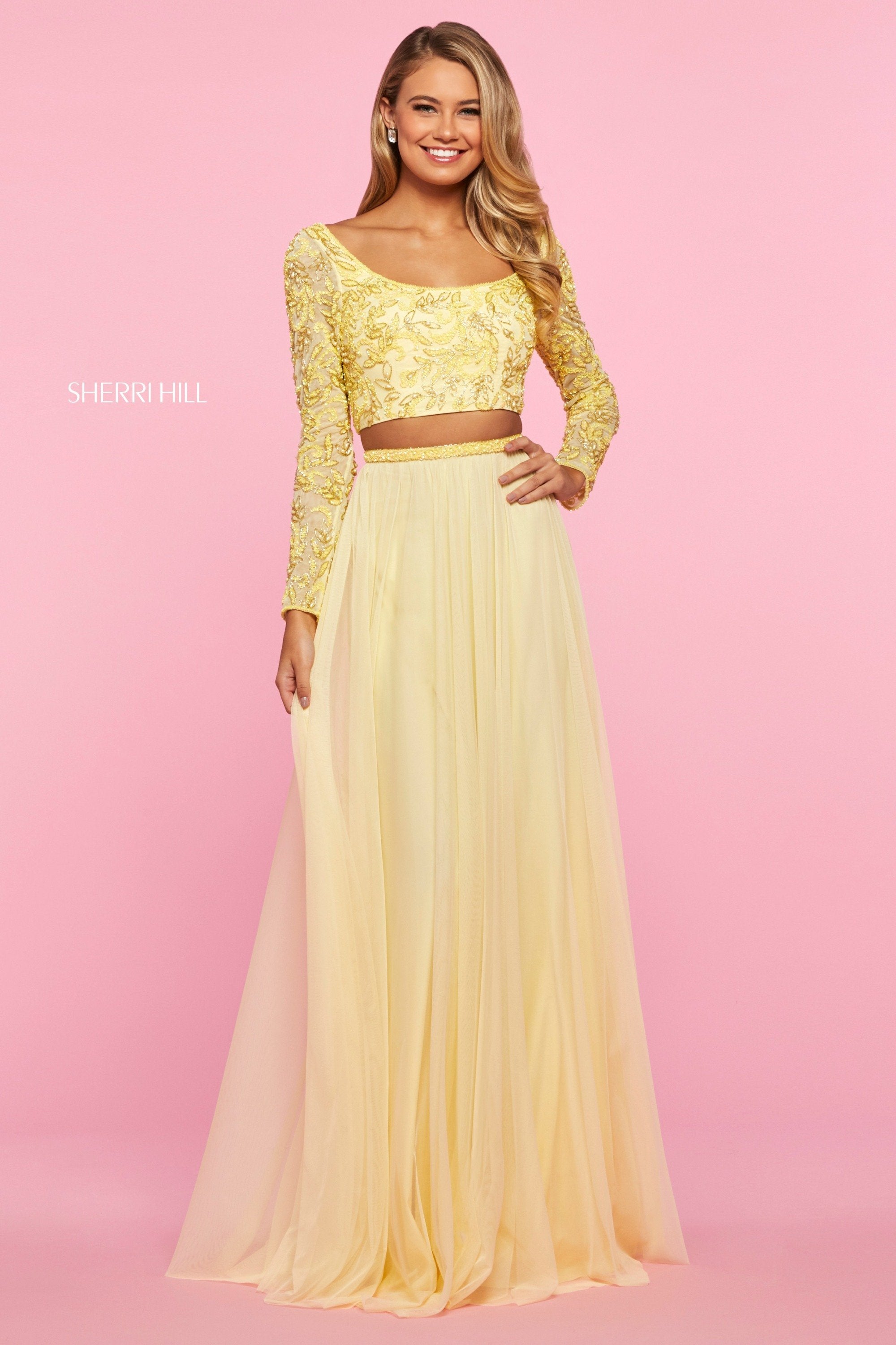 long sleeve sherri hill two piece dress Buy dress style № 53559 designed by SherriHill