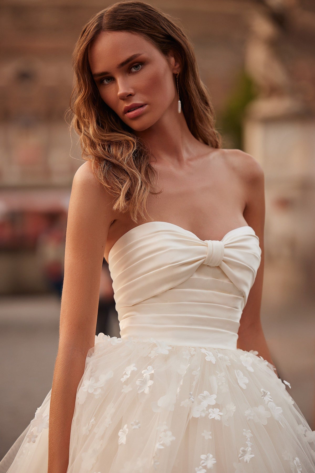 Sherri Hill 81113 sweetheart tulle ball gown wedding dress