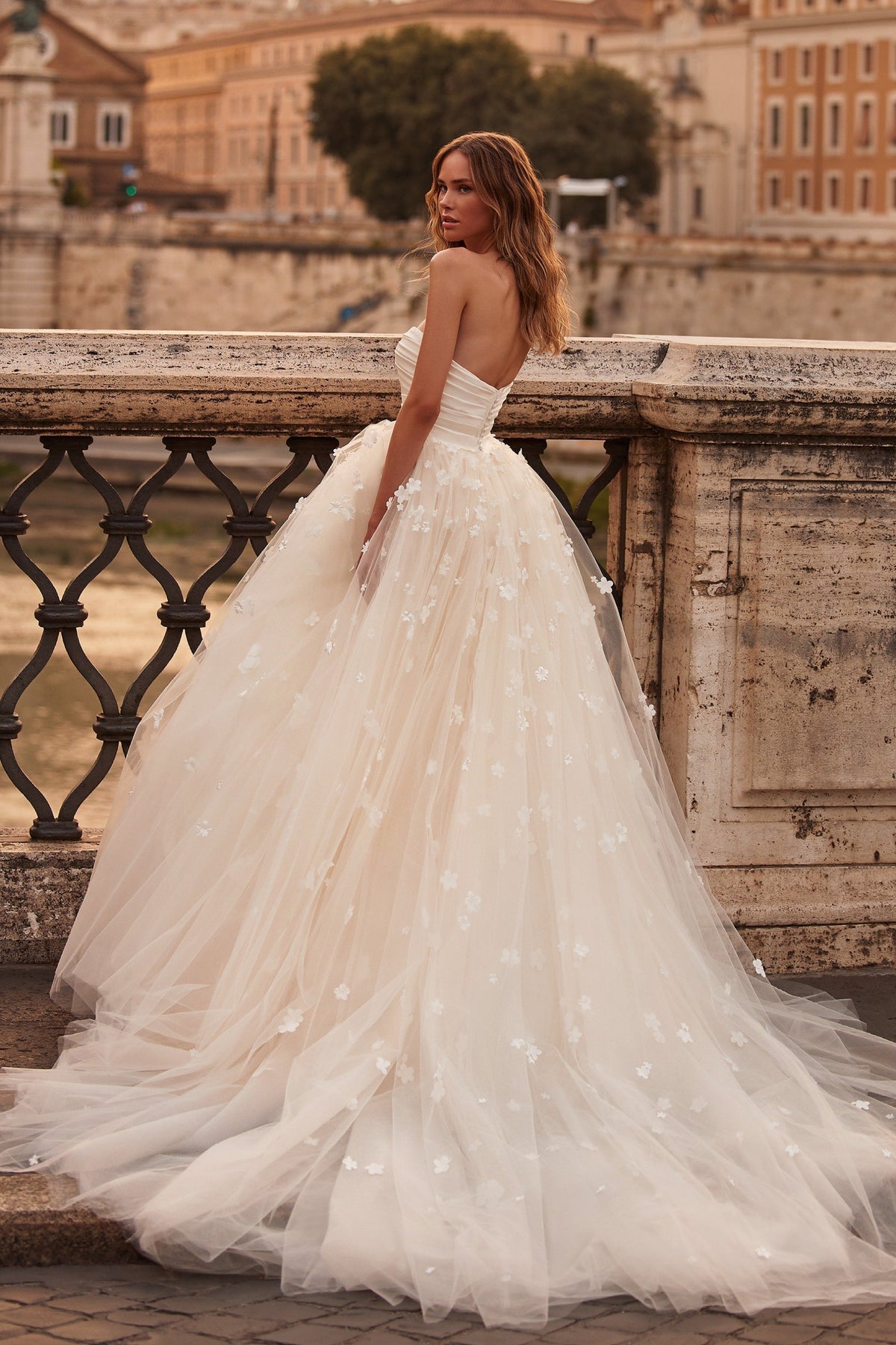 Sherri Hill 81113 sweetheart tulle ball gown wedding dress