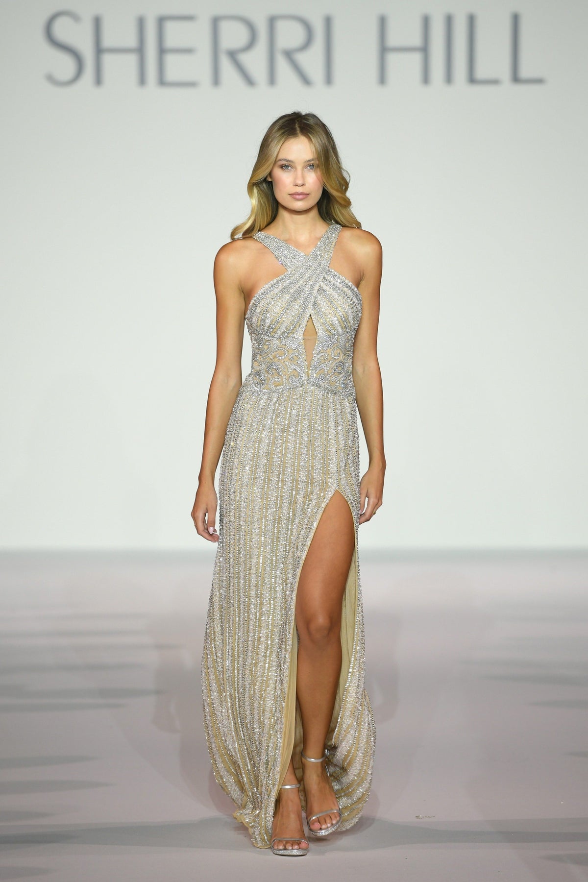 Sherri Hill 56386 beaded gown