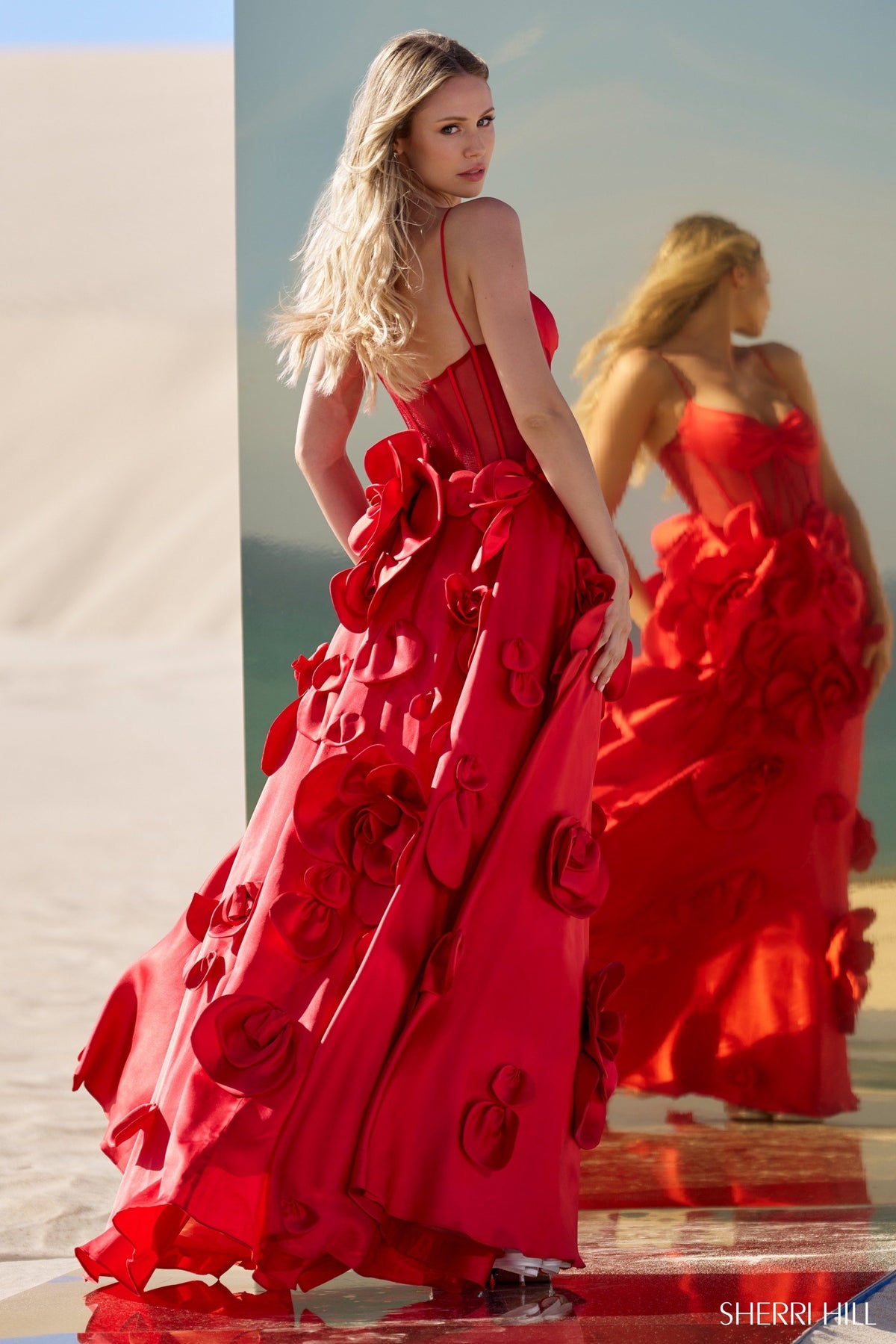 Sherri Hill 56763 mikado ball gown