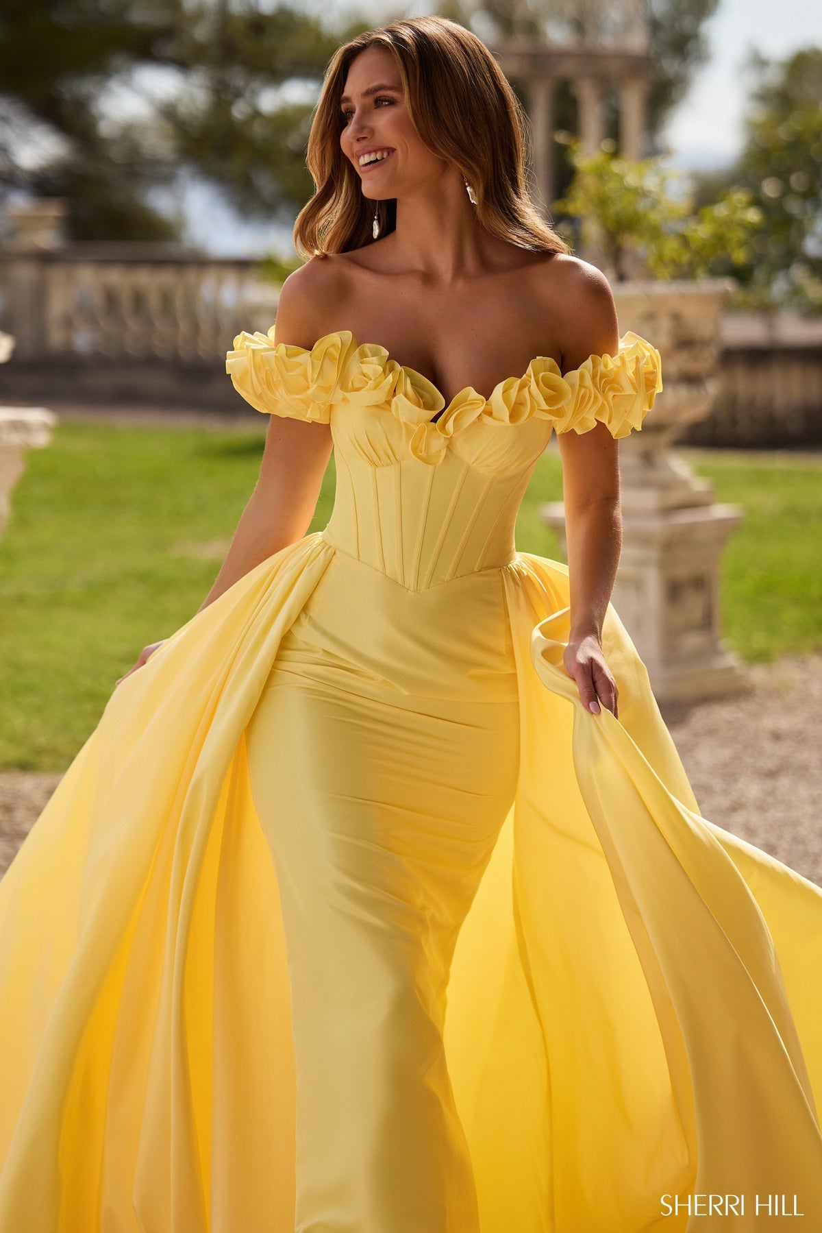 Sherri Hill 57200 taffeta gown