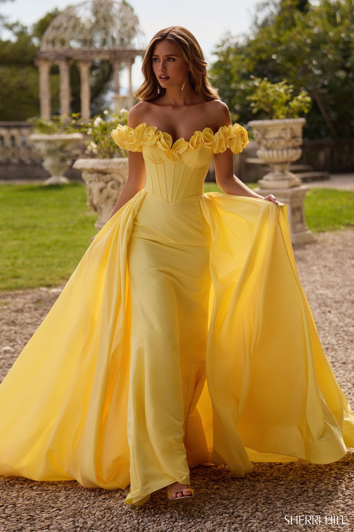 Sherri Hill 57200 taffeta gown