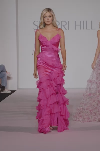 Sherri Hill 56394 fitted gown video