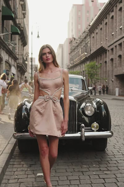 Sherri Hill 56460 satin cocktail dress video