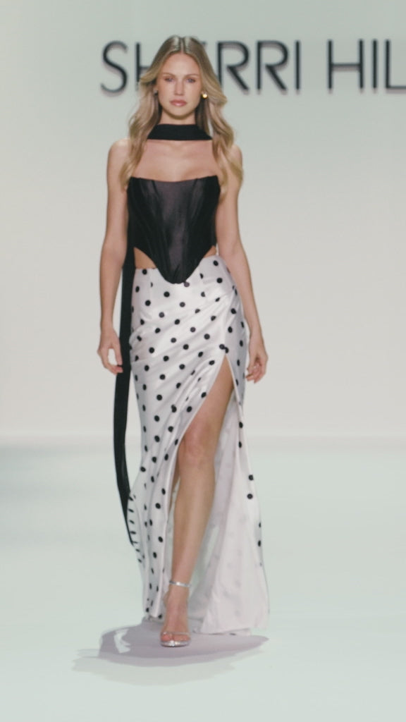 Sherri Hill 57987 two piece gown video
