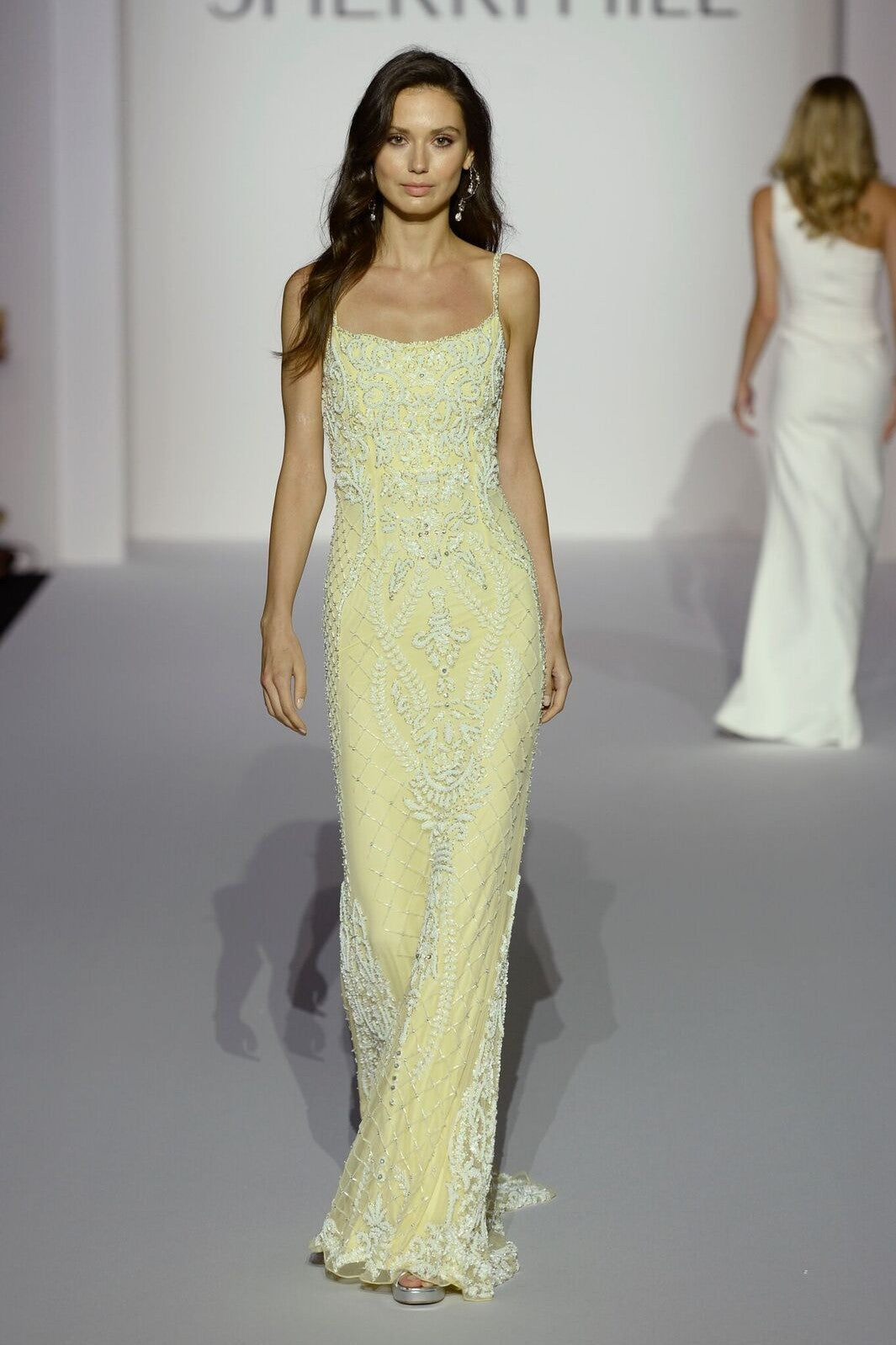 Sherri Hill style 52454 on the Spring 2019 runway at New York Fashion Week
