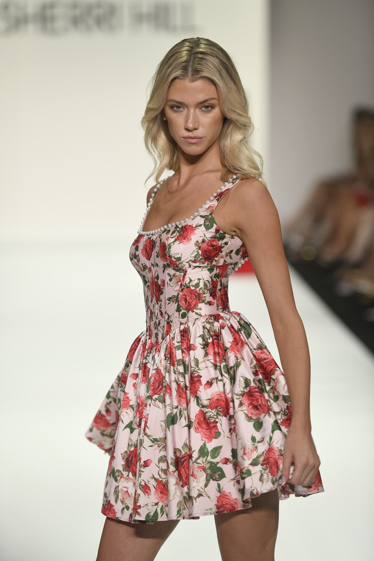 Sherri Hill style 57994 on the Spring 2026 runway at New York Fashion Week