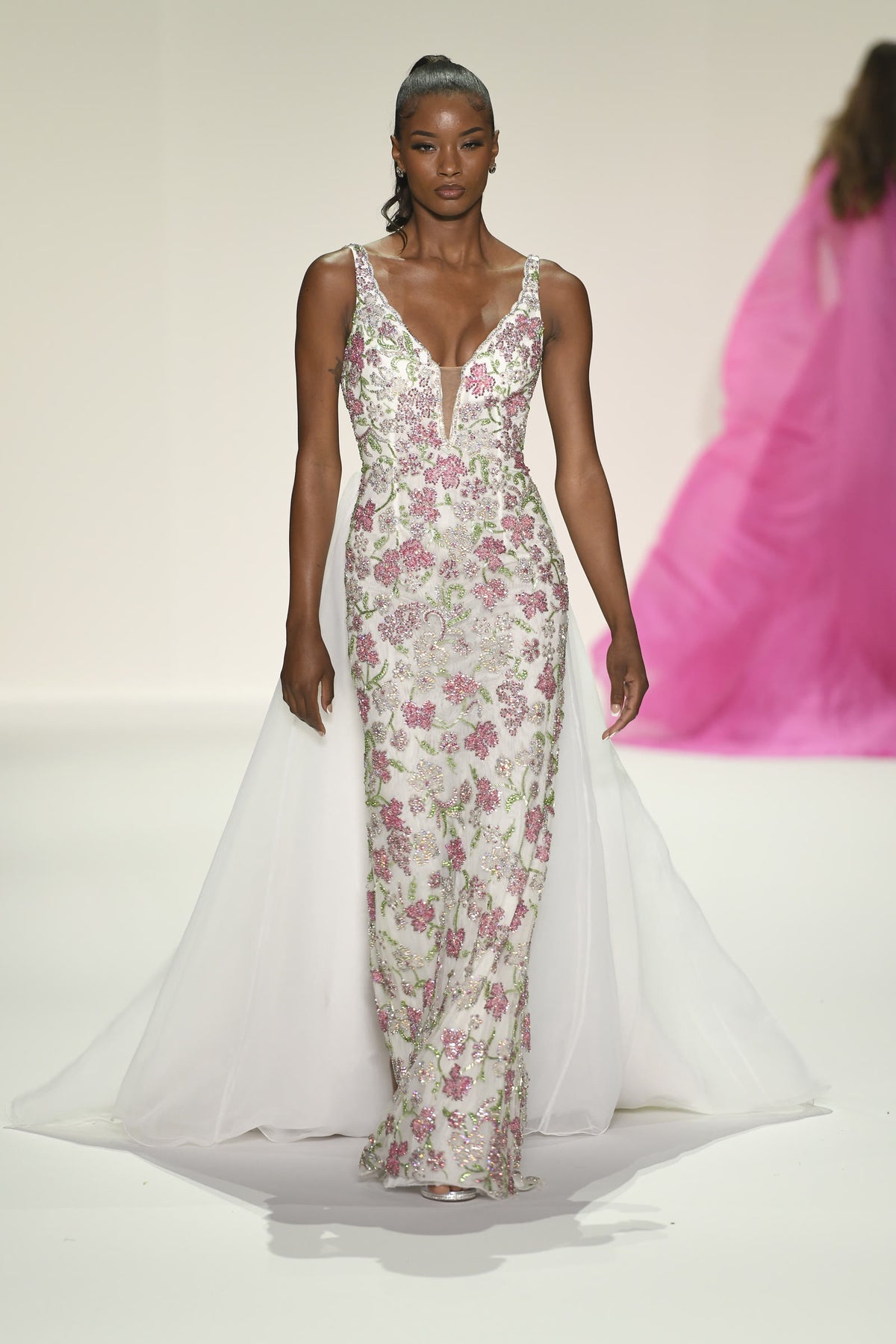 Sherri Hill style 56390 on the Spring 2026 runway at New York Fashion Week