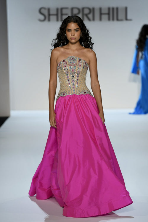 Sherri Hill style 67325 on the Spring 2027 runway