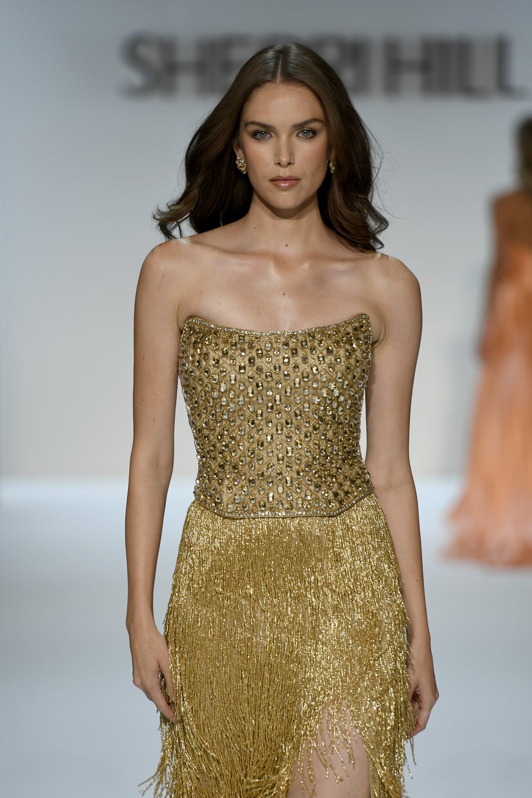 Sherri Hill style 67236 on the Spring 2027 runway at New York Fashion Week