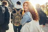 Female student glancing back, Dresses to Wear to School