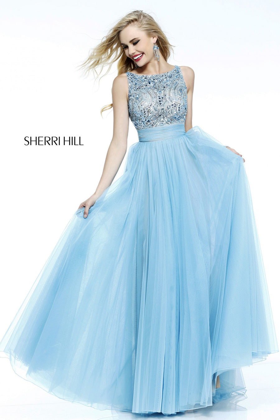 Sherri Hill style 11022 in green