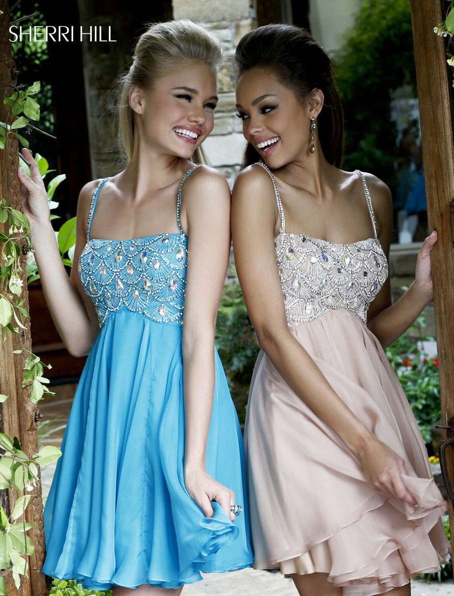 Sherri Hill style 11049 in purple