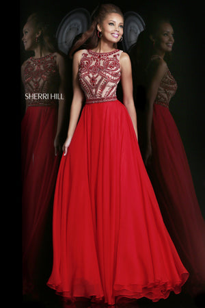 red dress for prom 2014 Prom Dress Style #22446