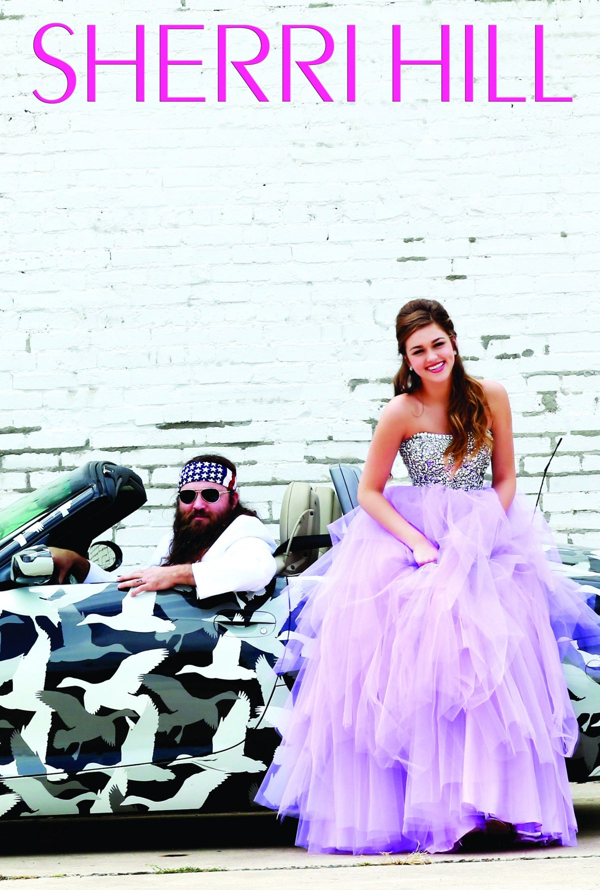 Sherri Hill 11085 strapless beaded tulle ball gown