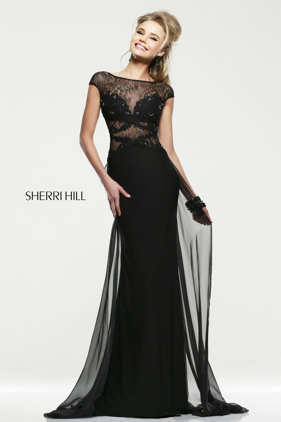 Sherri Hill style 21365 in black