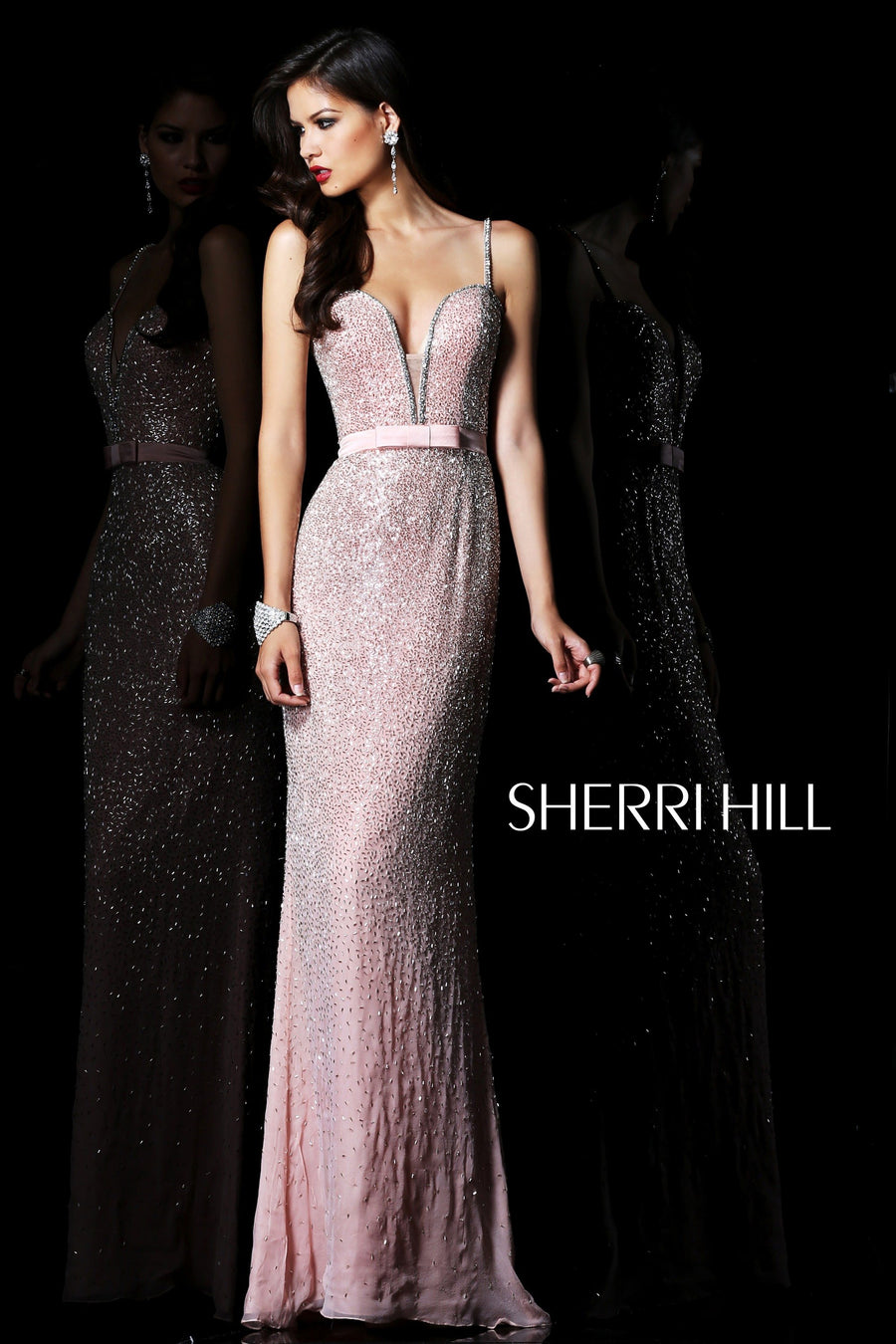 Sherri Hill style 1591 in blush