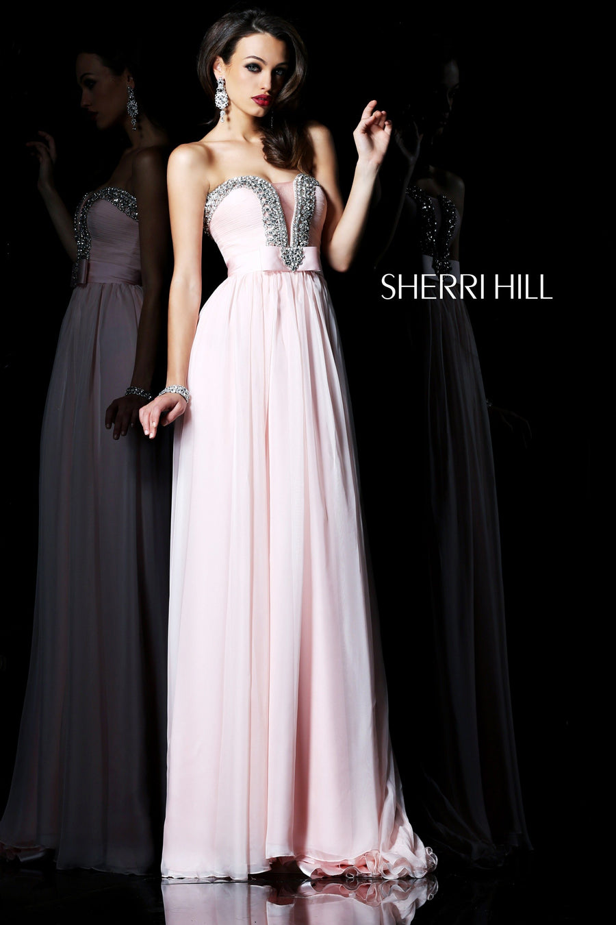 Sherri Hill style 1900 in blush