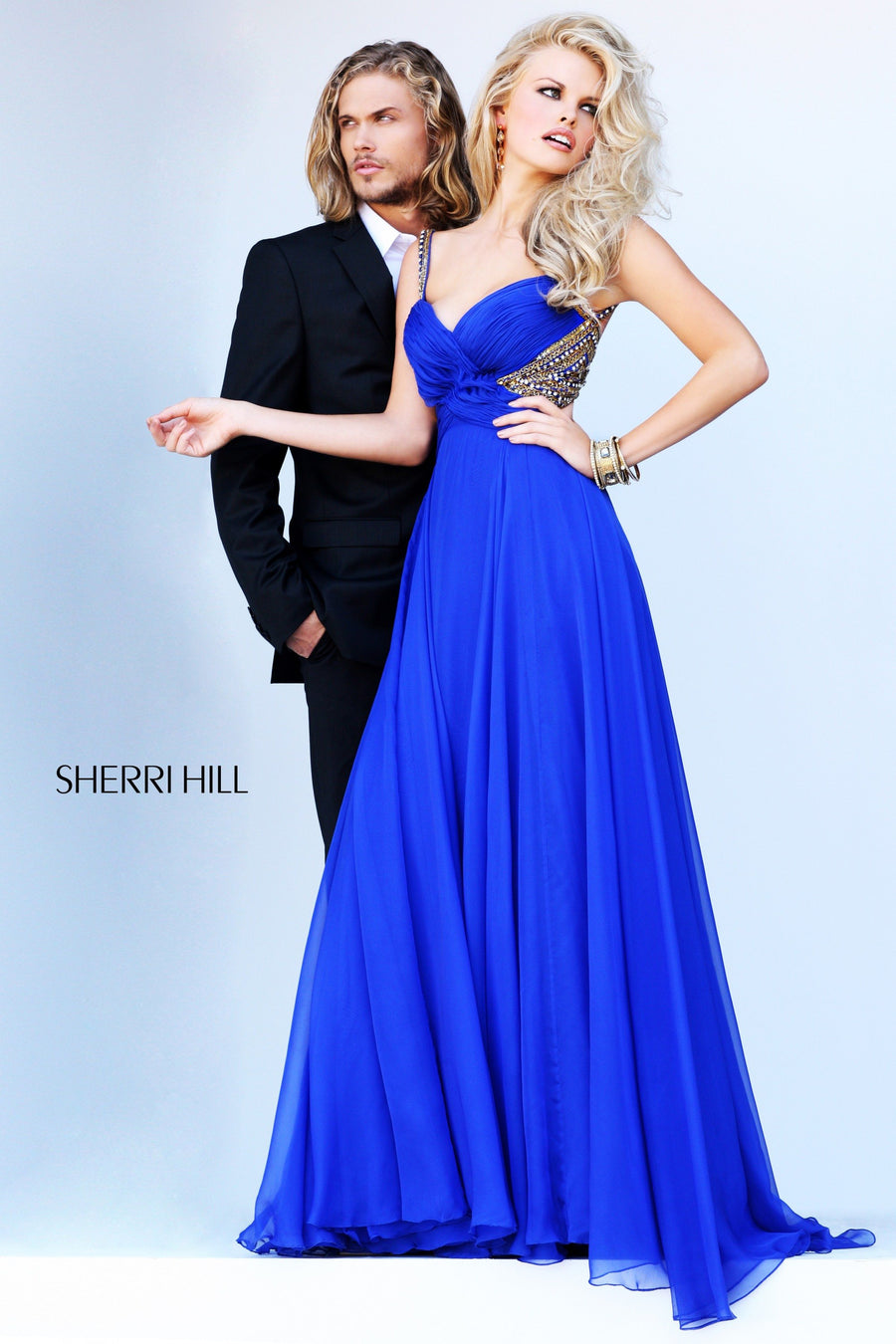 Sherri Hill style 11013 in royal