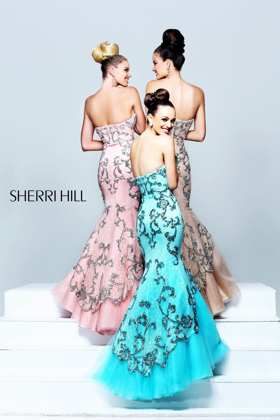 Sherri Hill style 21058 in red/red