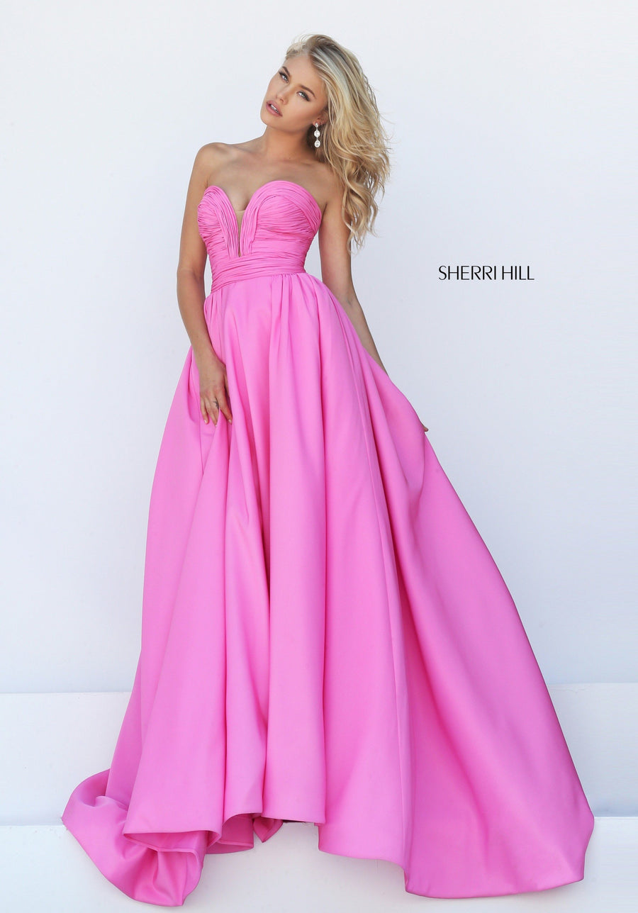 Sherri Hill style 50479 in pink