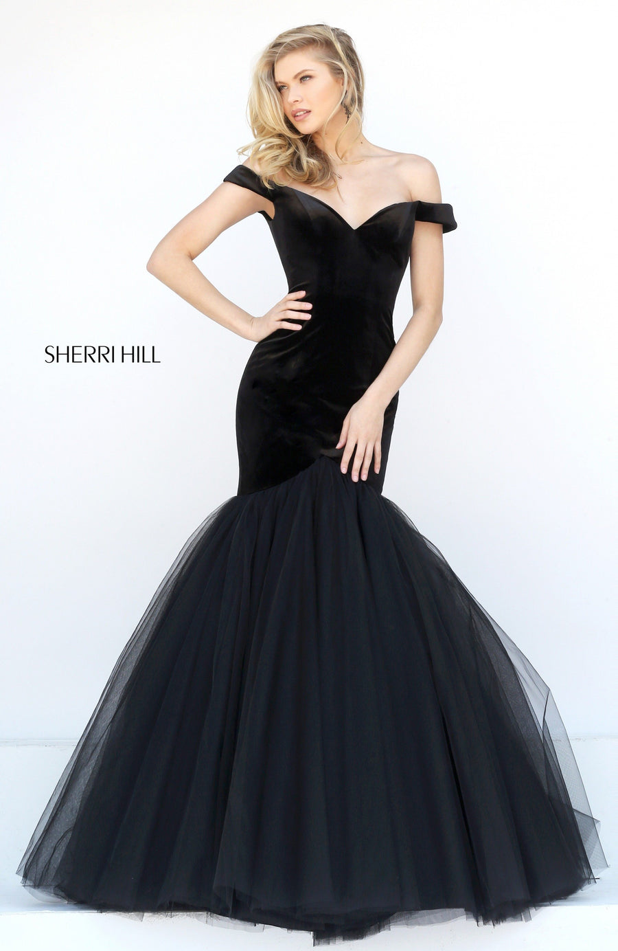 Sherri Hill style 50717 in black
