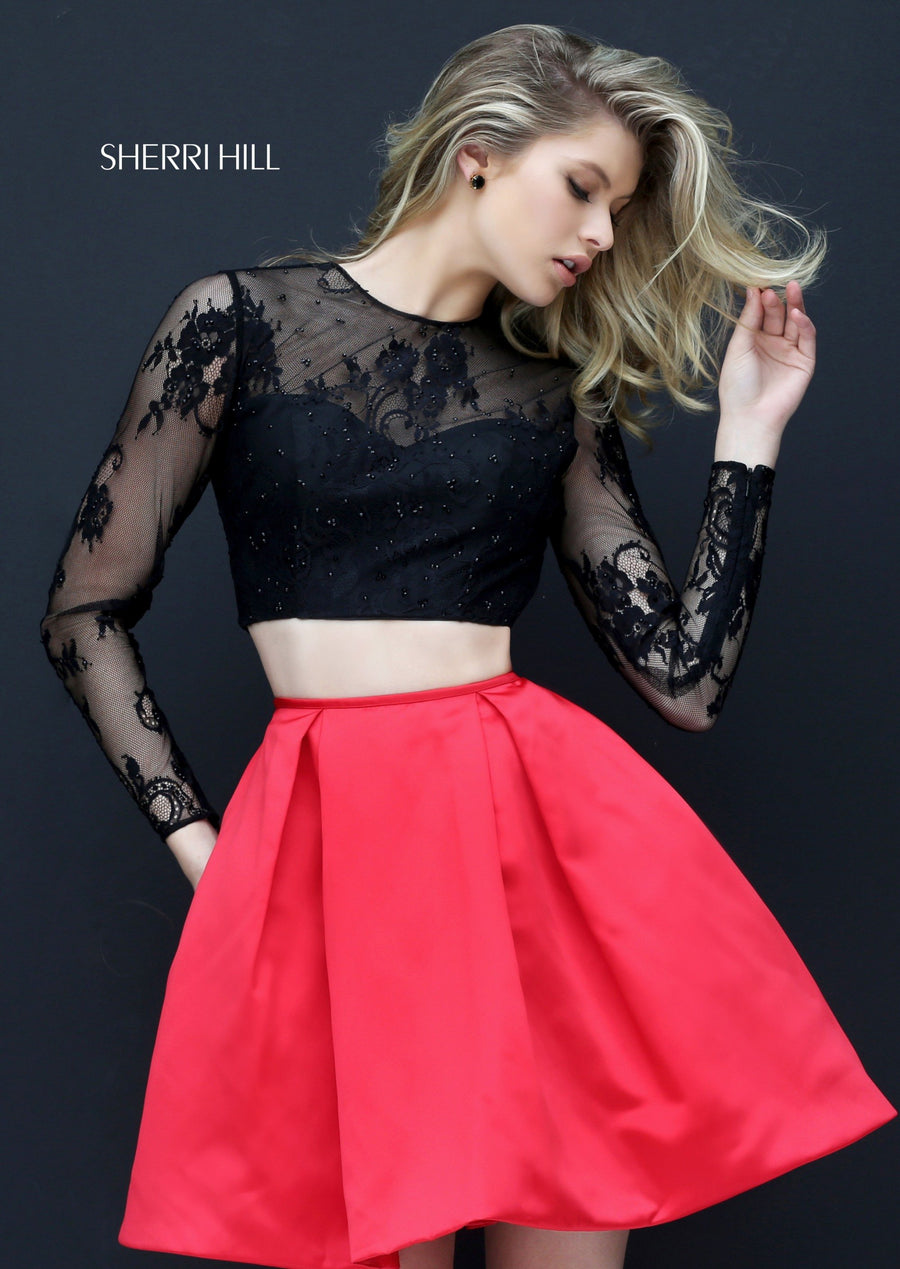 Sherri Hill style 50533 in blush