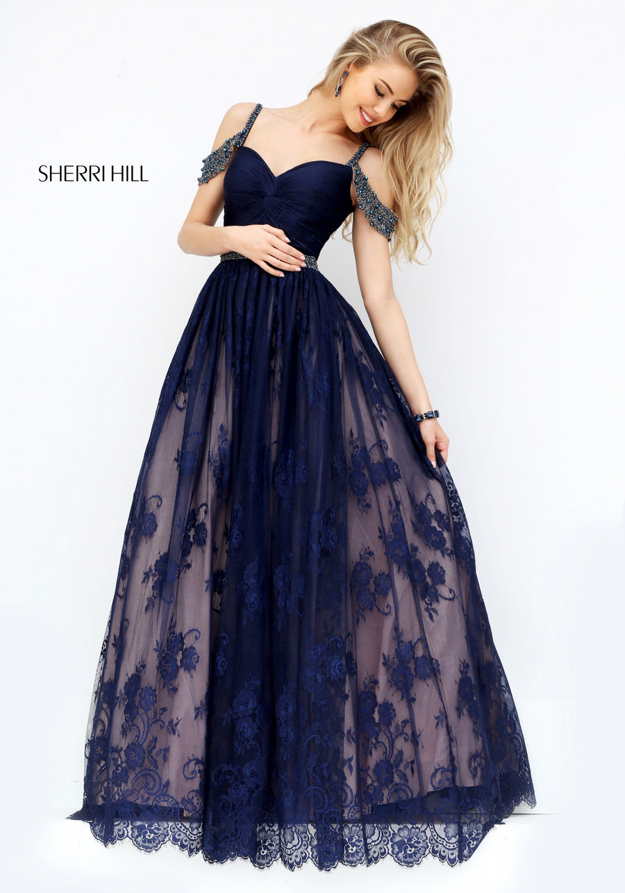 Sherri Hill style 50595 in black