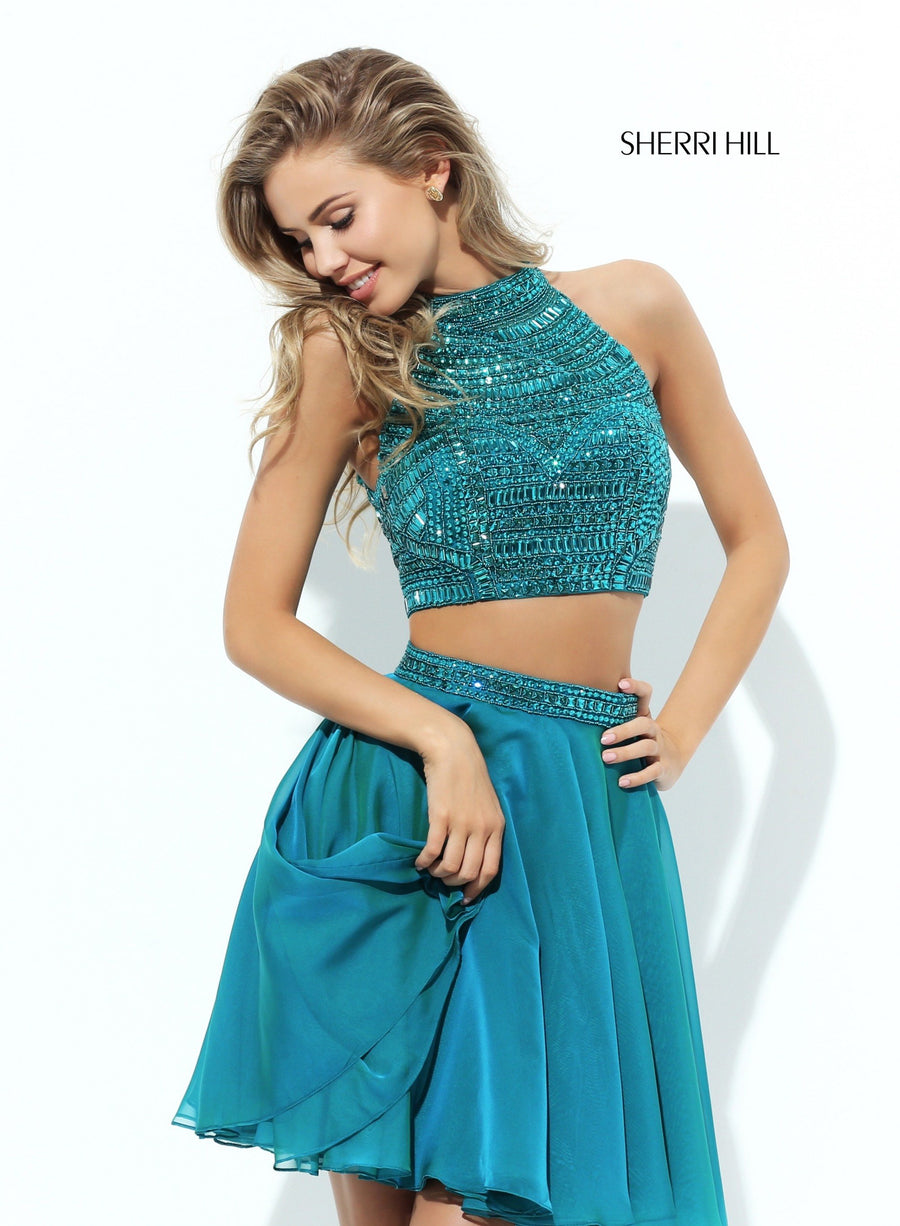 Sherri Hill style 50692 in royal