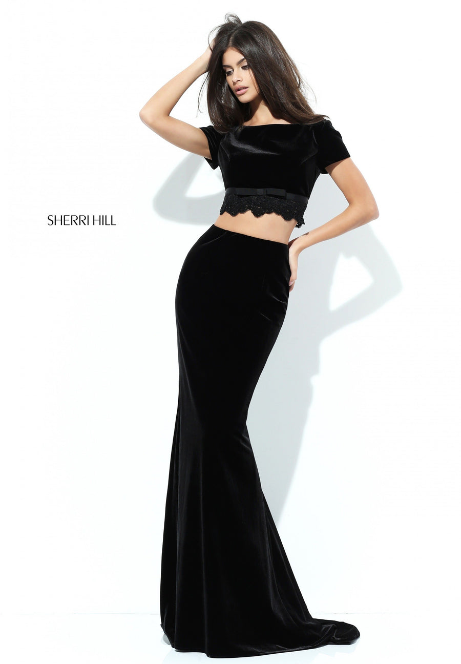 Sherri Hill style 50736 in black