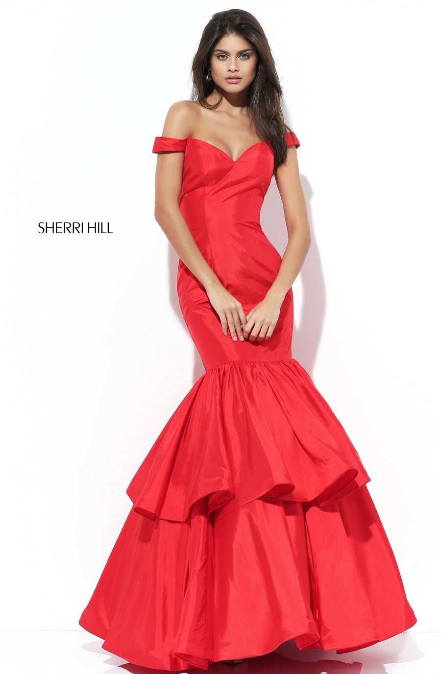 Sherri Hill style 50718 in navy