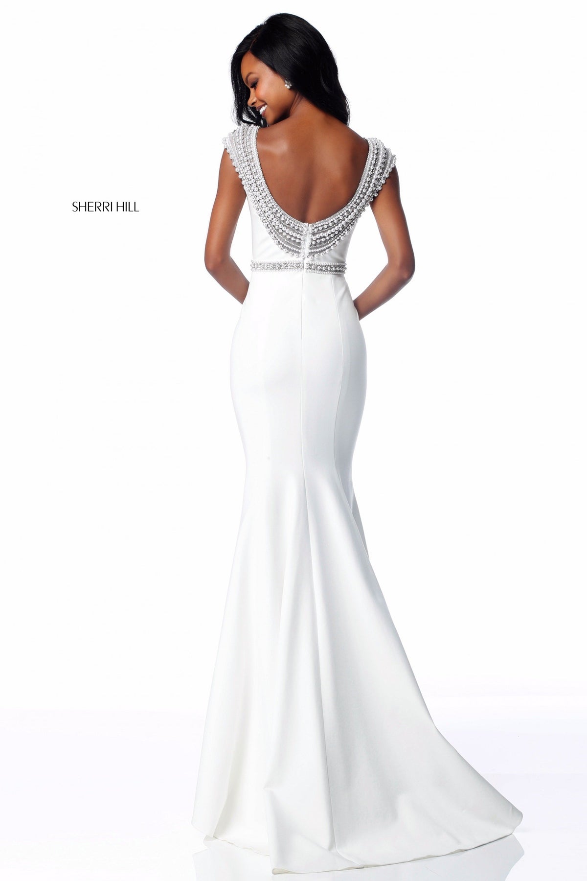 Sherri Hill 51915 jersey mermaid skirt