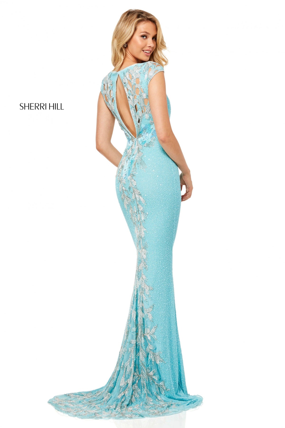 Sherri Hill 52451 fully beaded gown
