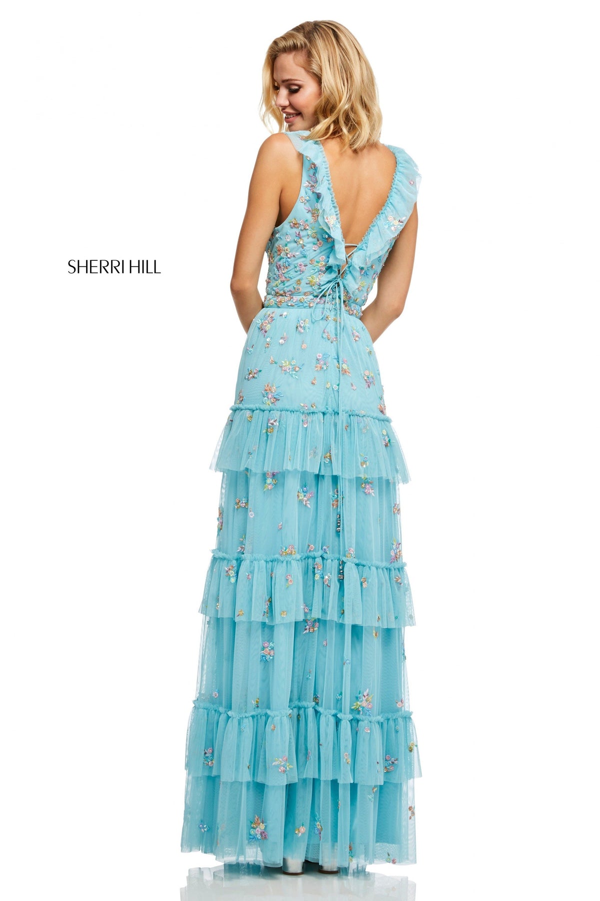 Sherri Hill 52884 bohemian gown