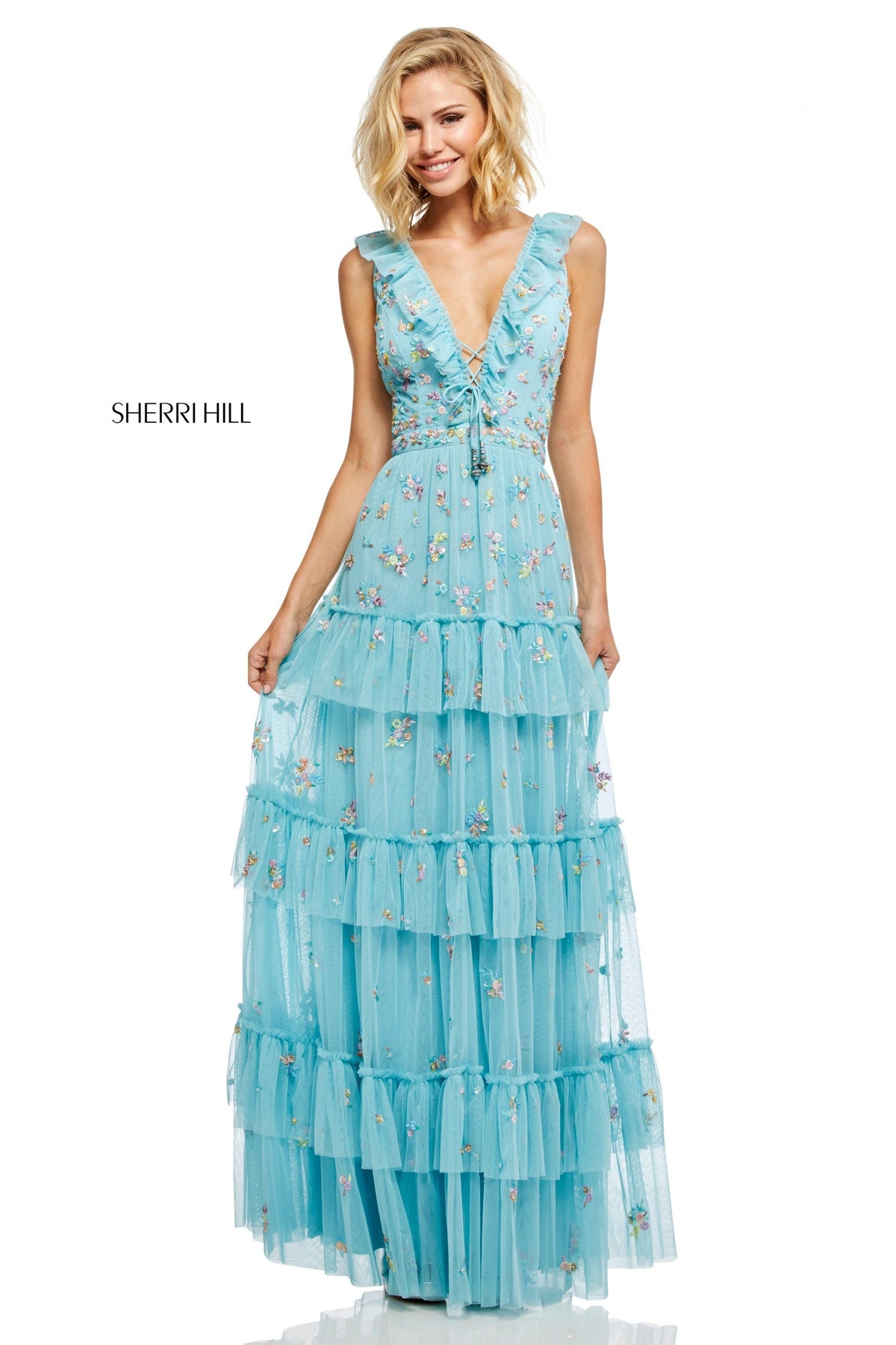 Sherri Hill 52884 bohemian gown