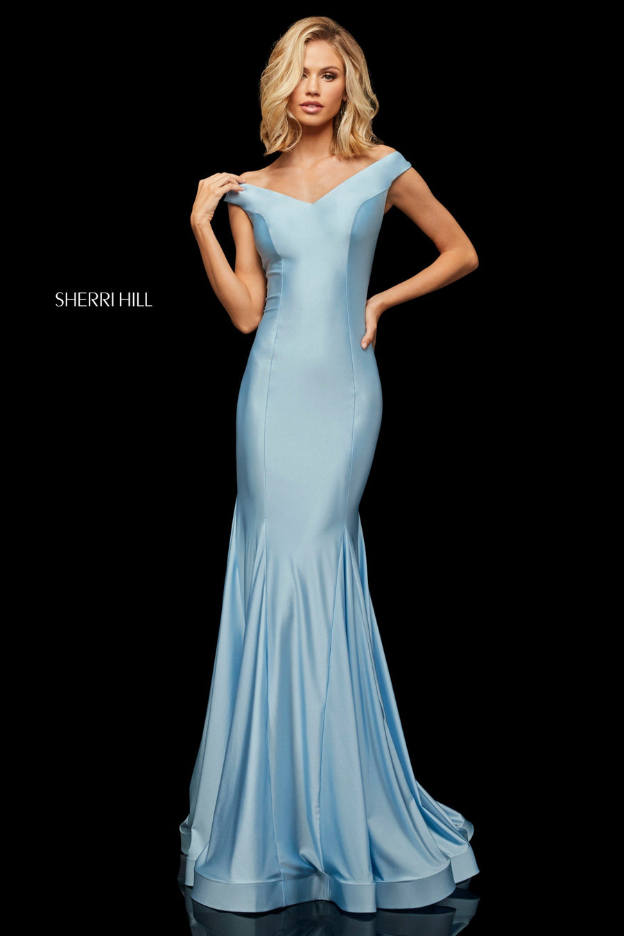 Sherri Hill style 52783 in orchid