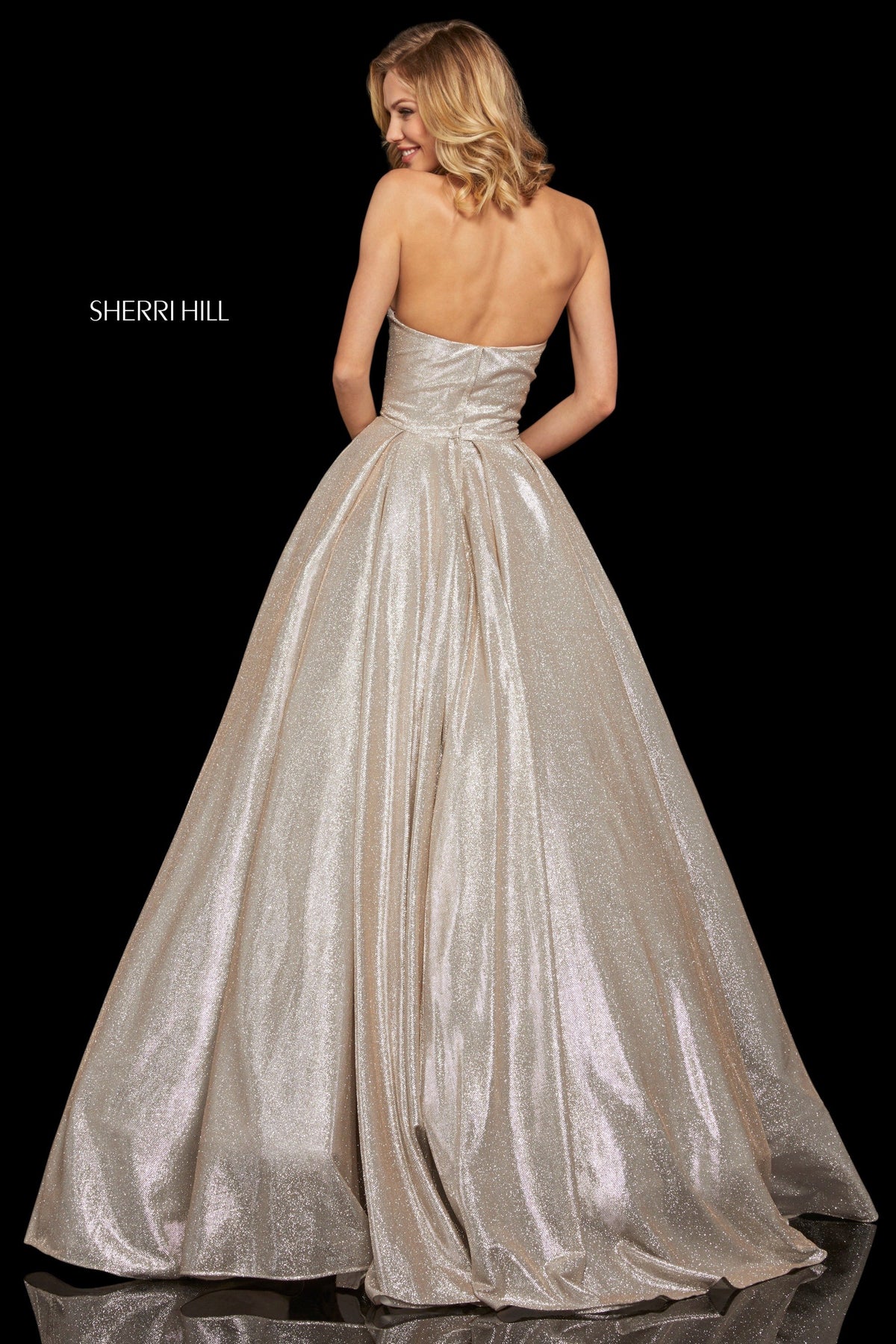 Sherri Hill 52964 glitter ball gown