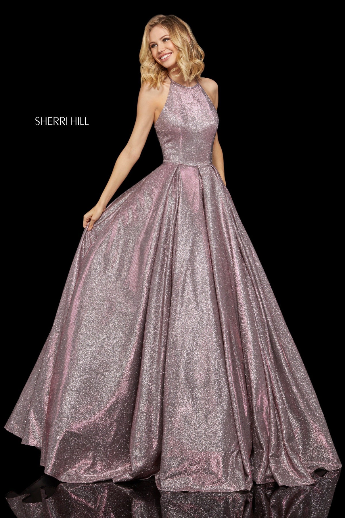 Sherri Hill 52964 glitter ball gown