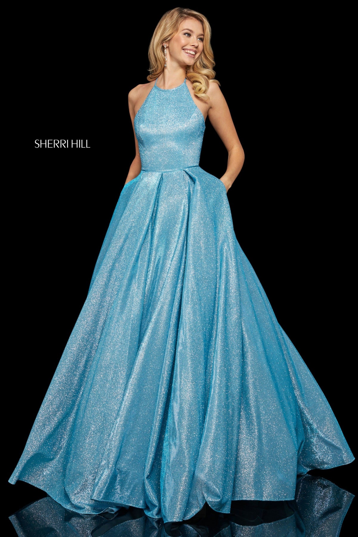 Sherri Hill 52964 glitter ball gown