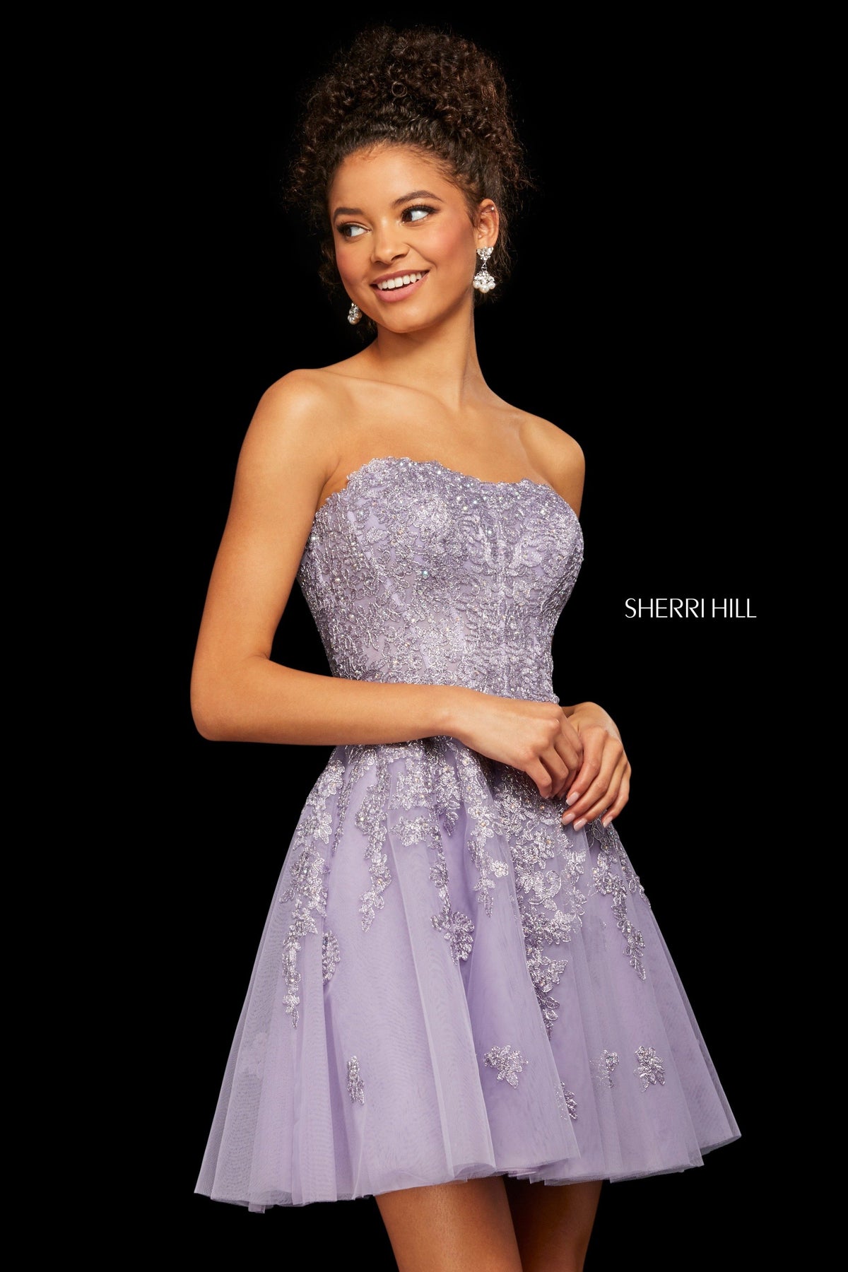 Sherri Hill 53099 A-line cocktail dress