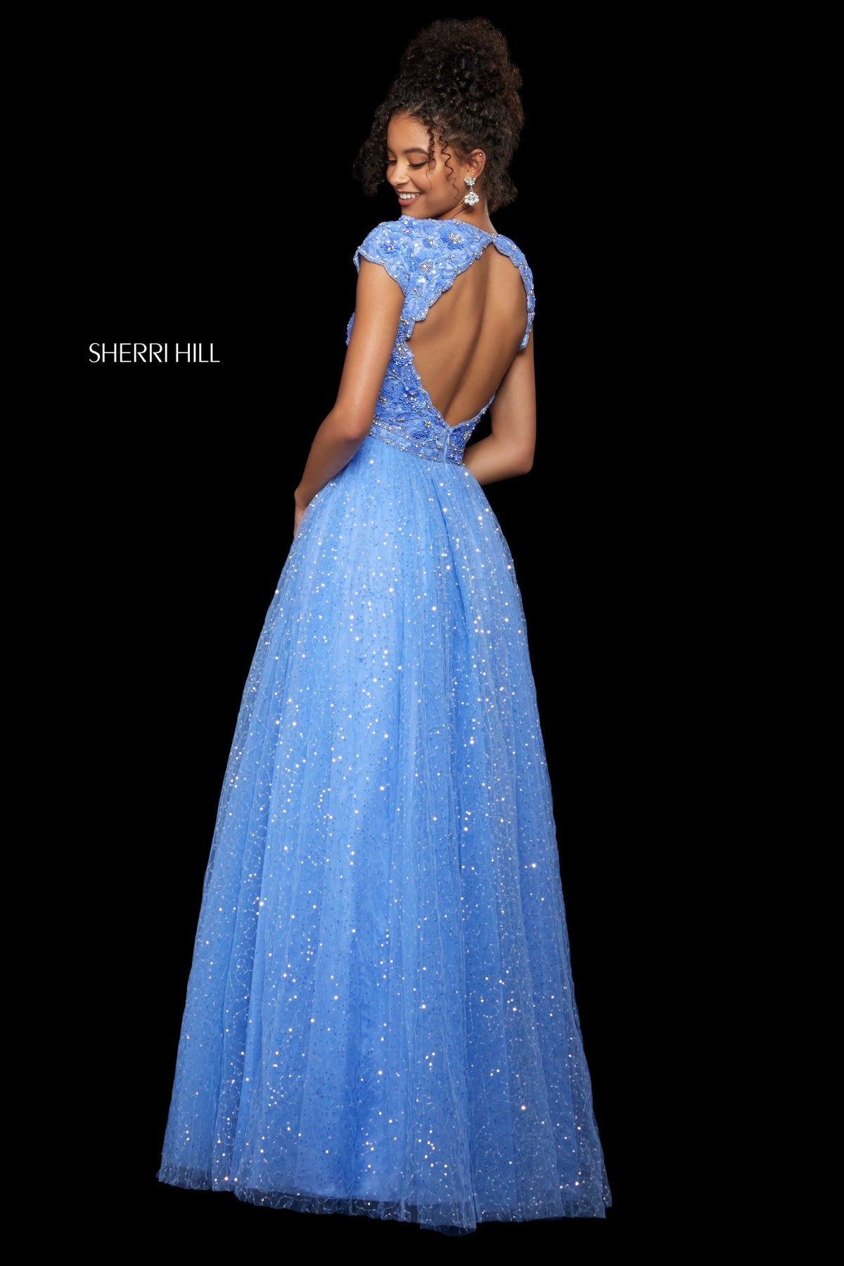 Sherri Hill 53227 tulle A-line skirt