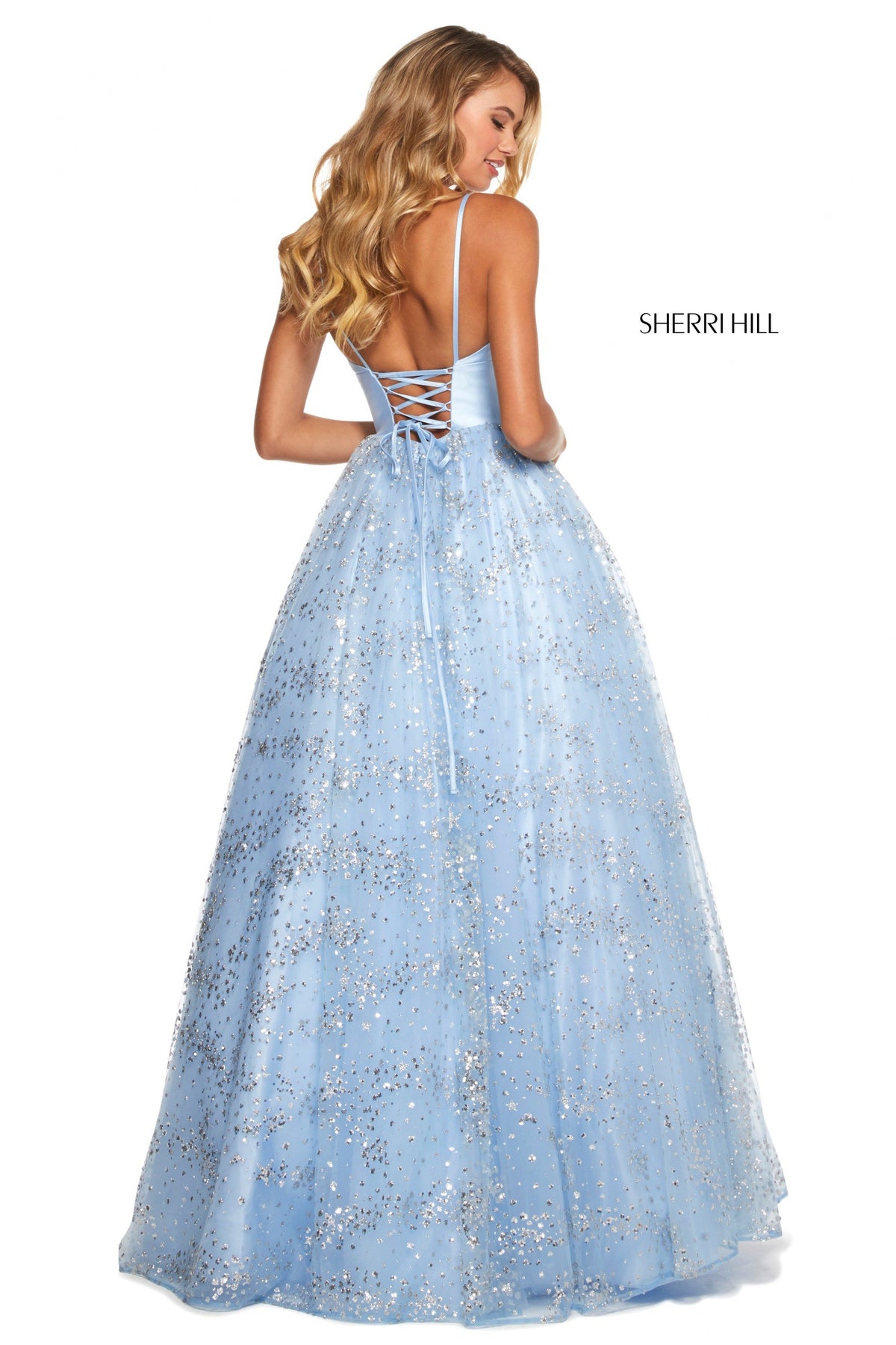 Sherri Hill 53177 sequins tulle ballgown