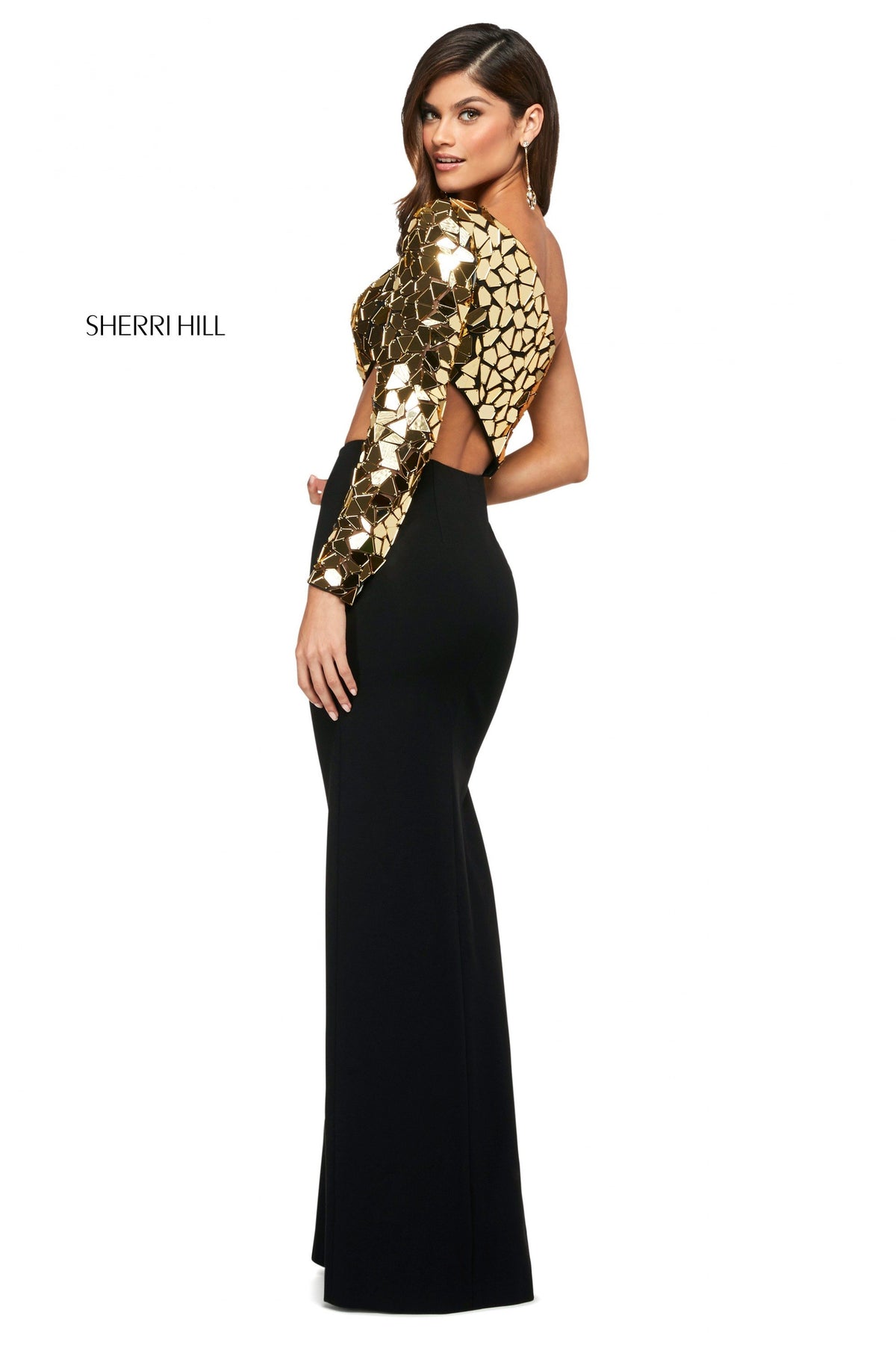 Sherri Hill 53466 fitted scuba dress