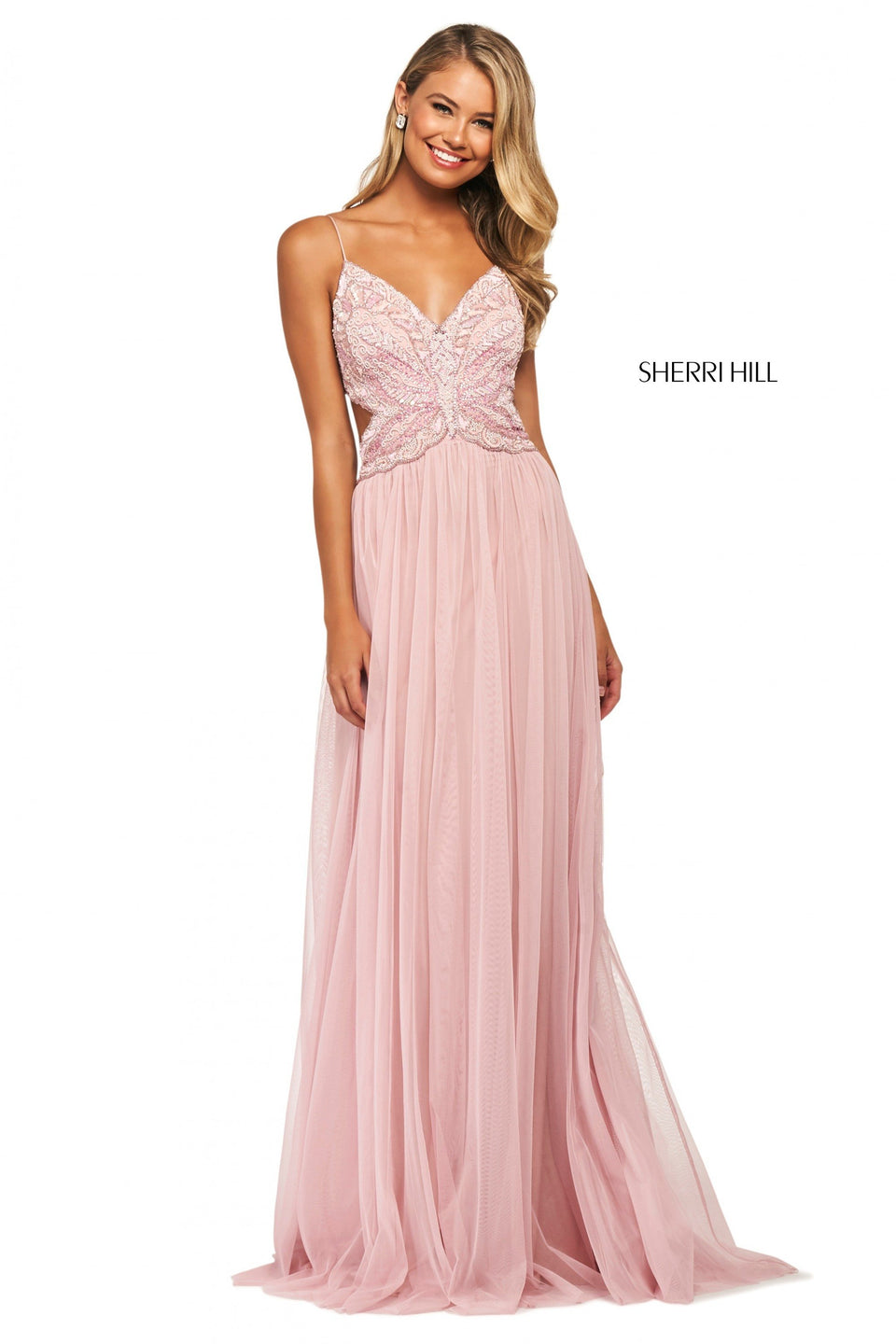 sachin and babi light blue dress SHERRI HILL | PROM | EVENING | PAGEANT DRESSES