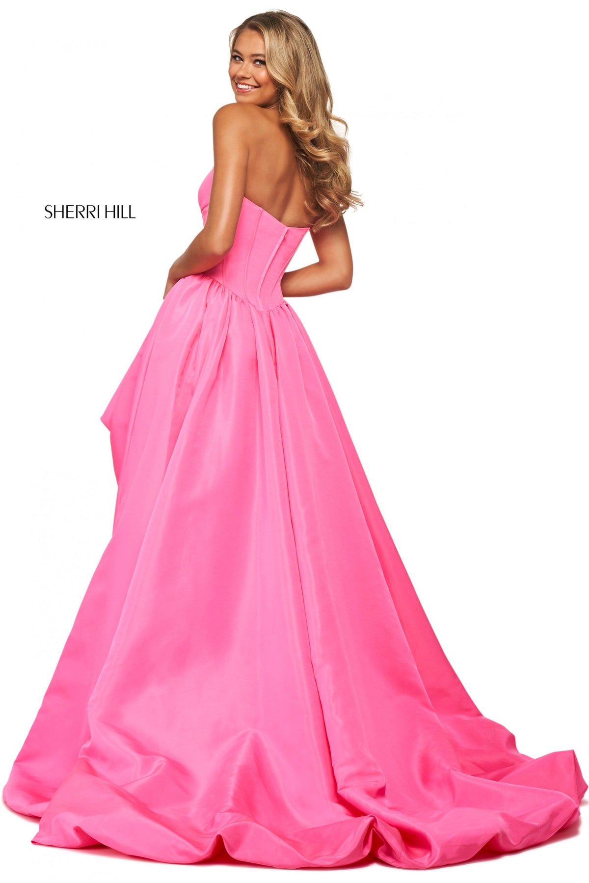 Sherri Hill 53719 high-low bubble dress