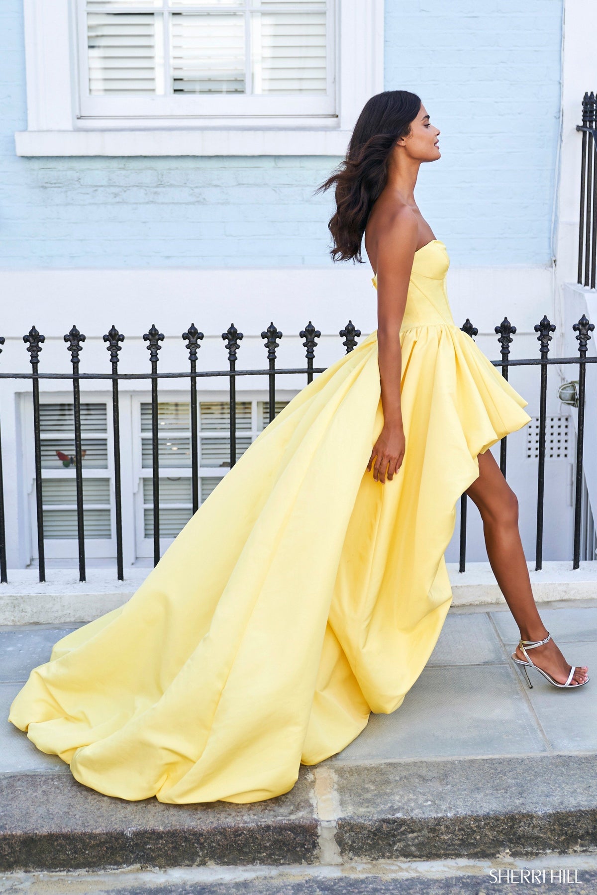 Sherri Hill 53719 high-low bubble dress