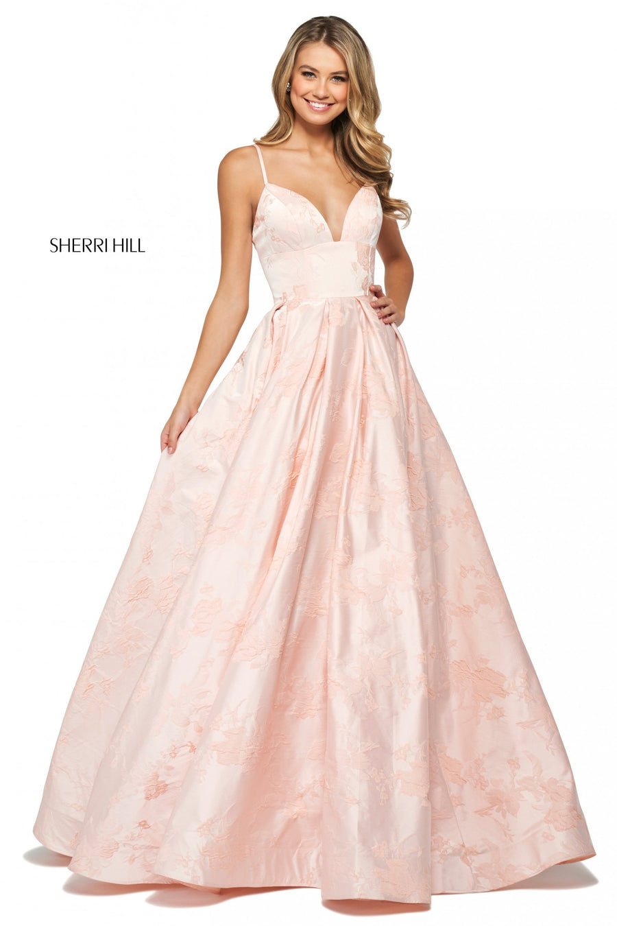Sherri Hill style 53900 in pink