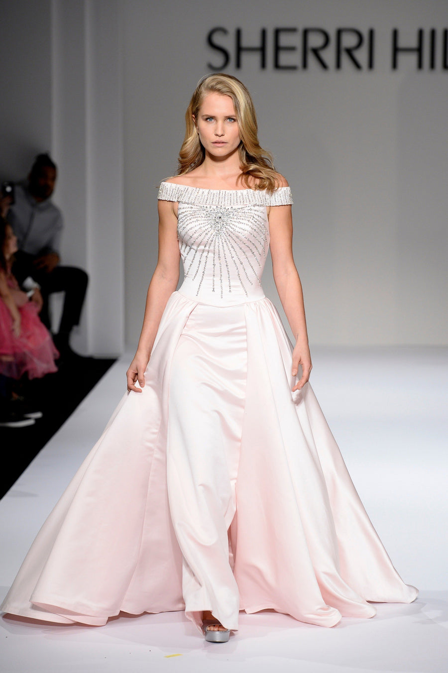 Sherri Hill style 44561 in light pink